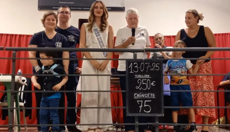 Remise des lots et animation sur scène